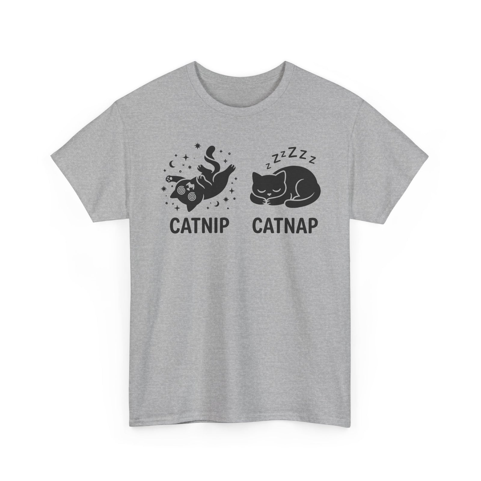 Catnip Catnap Cat T-Shirt — Cute Cat Nap Graphic Tee