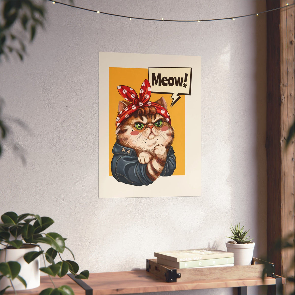 The Feminist Cat Poster