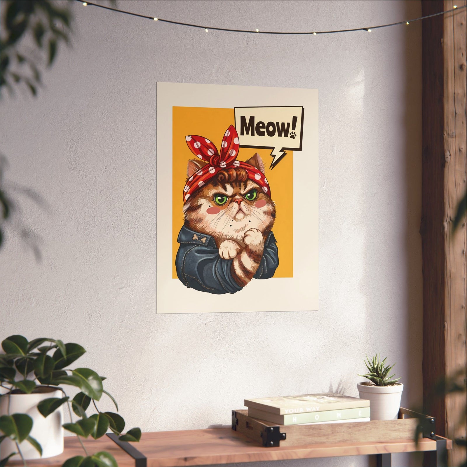 The Feminist Cat Poster