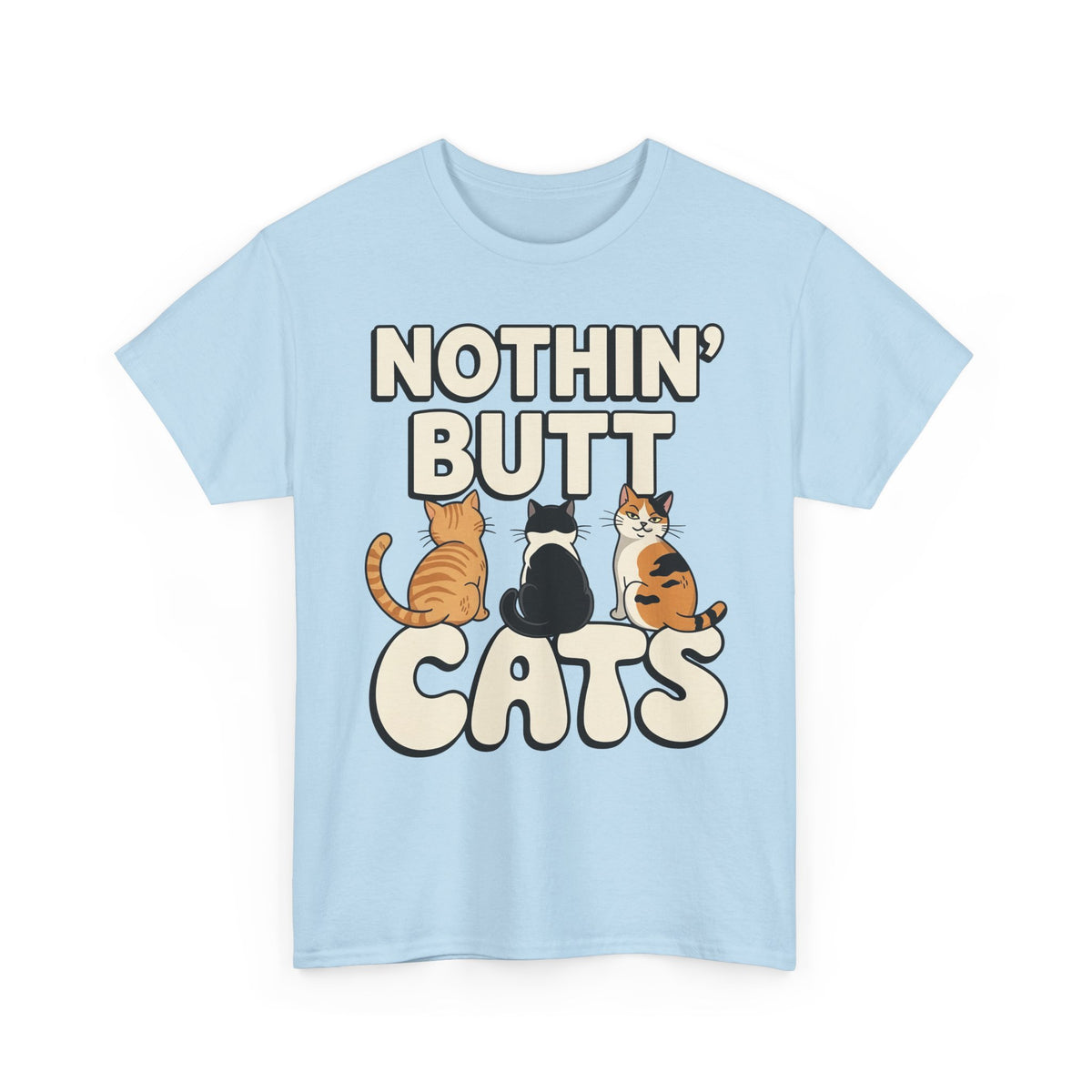 Nothin' But Cats Tee - Cute Retro Cat Lover T‑Shirt