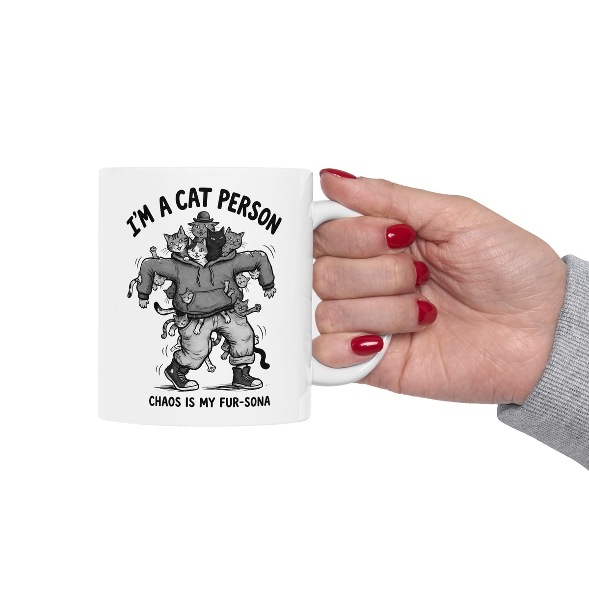 I'm A Cat Person Ceramic Mug