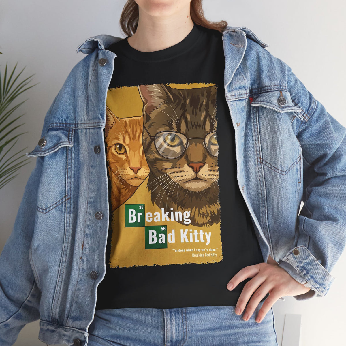 Breaking Bad Kitty T-Shirt — Funny Cat TV Parody Tee
