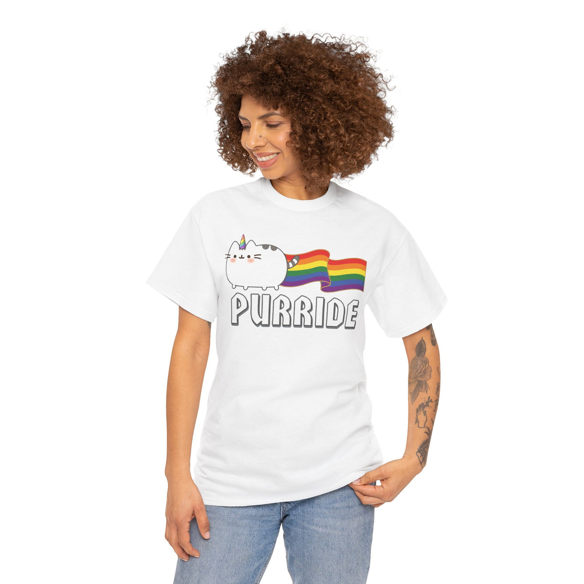Cat Pride "Purride" Tee