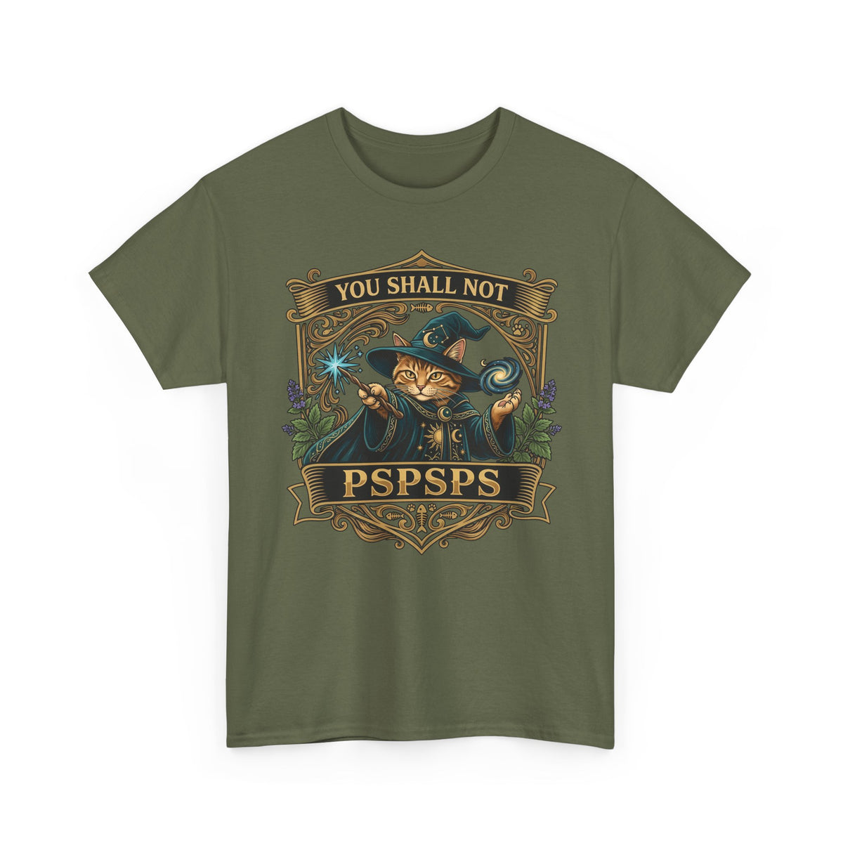 You Shall Not Pspsps Cat T-Shirt
