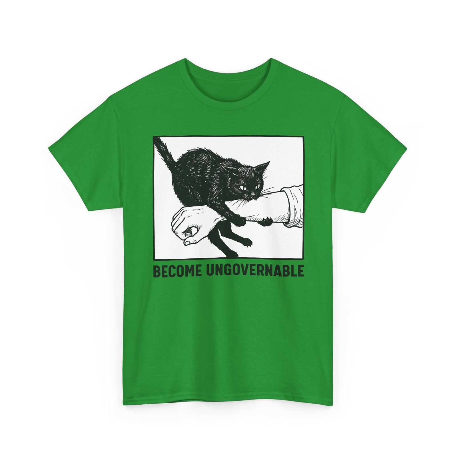 Become Ungovernable Cat T-Shirt