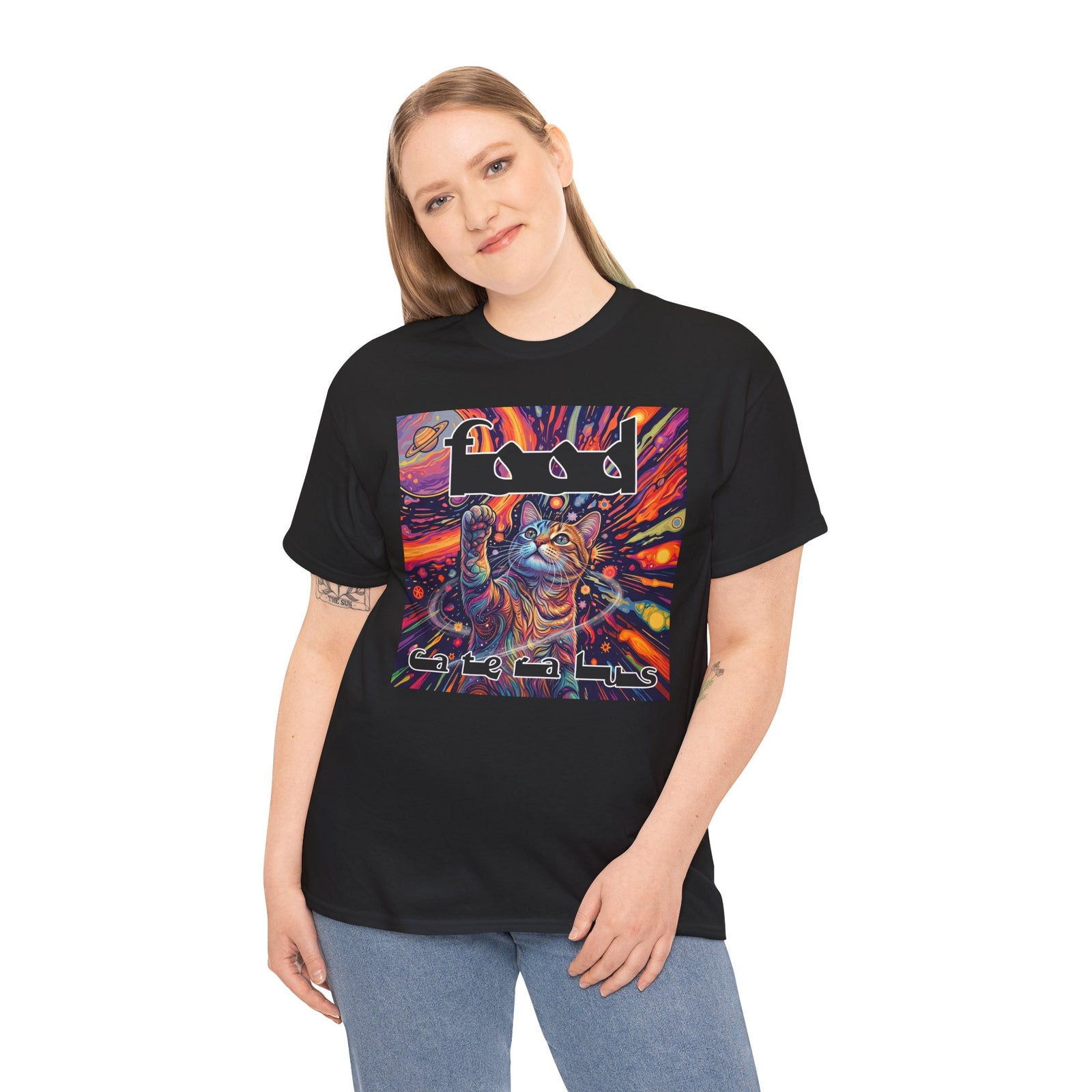 Funny Progressive Metal Cat T-Shirt — Progressive Metal Band Cat Graphic Tee