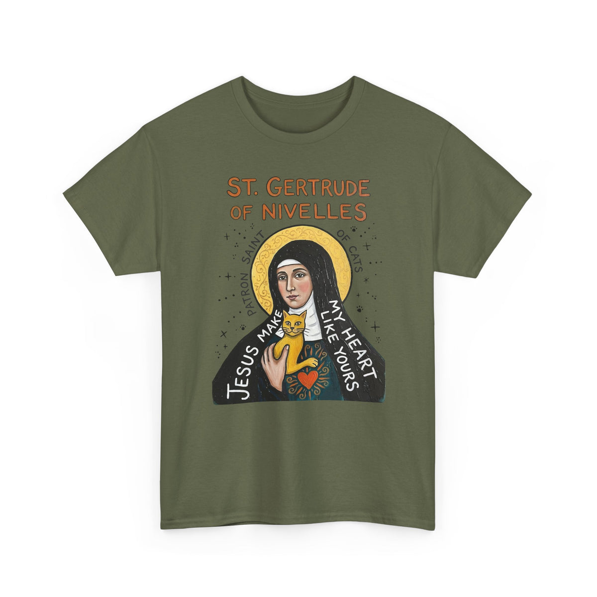 Saint Patron of Cats T-Shirt