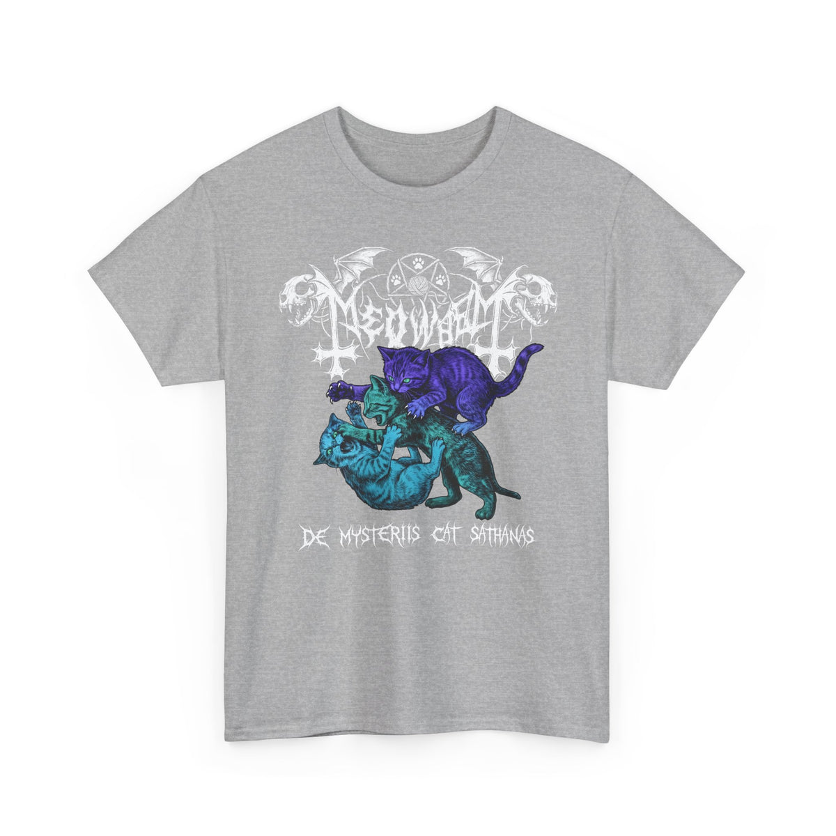 Meowmetal Cat Rock T-Shirt
