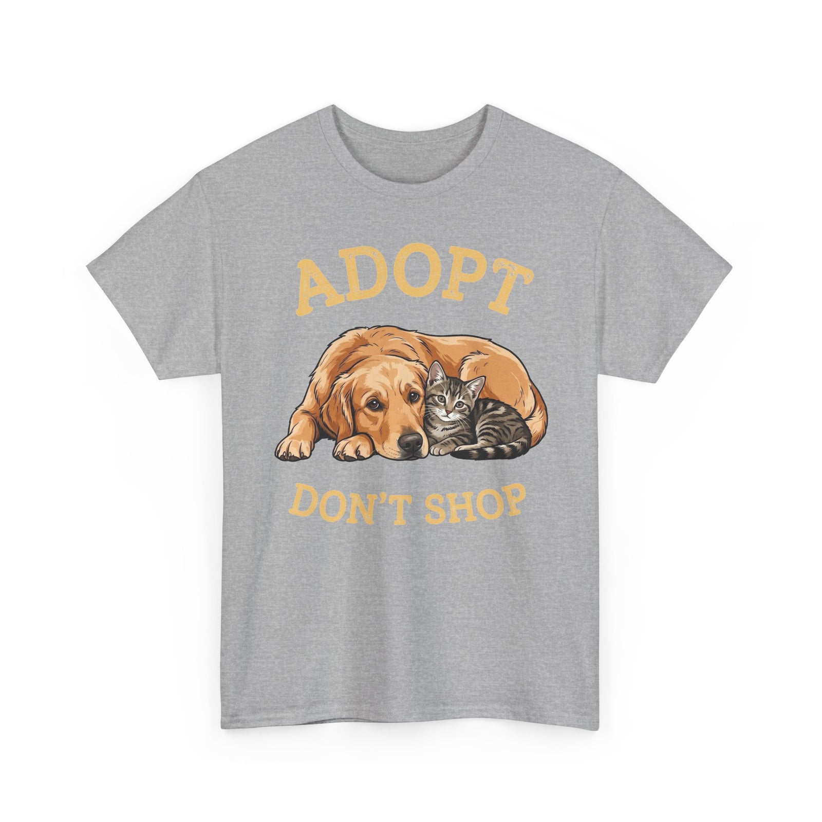 Adopt Don't Shop Tee — Rescue Dog & Cat Animal Rescue Shirt