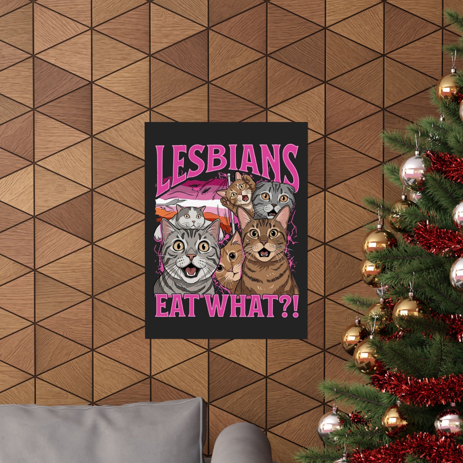Funny Cat Pride Poster