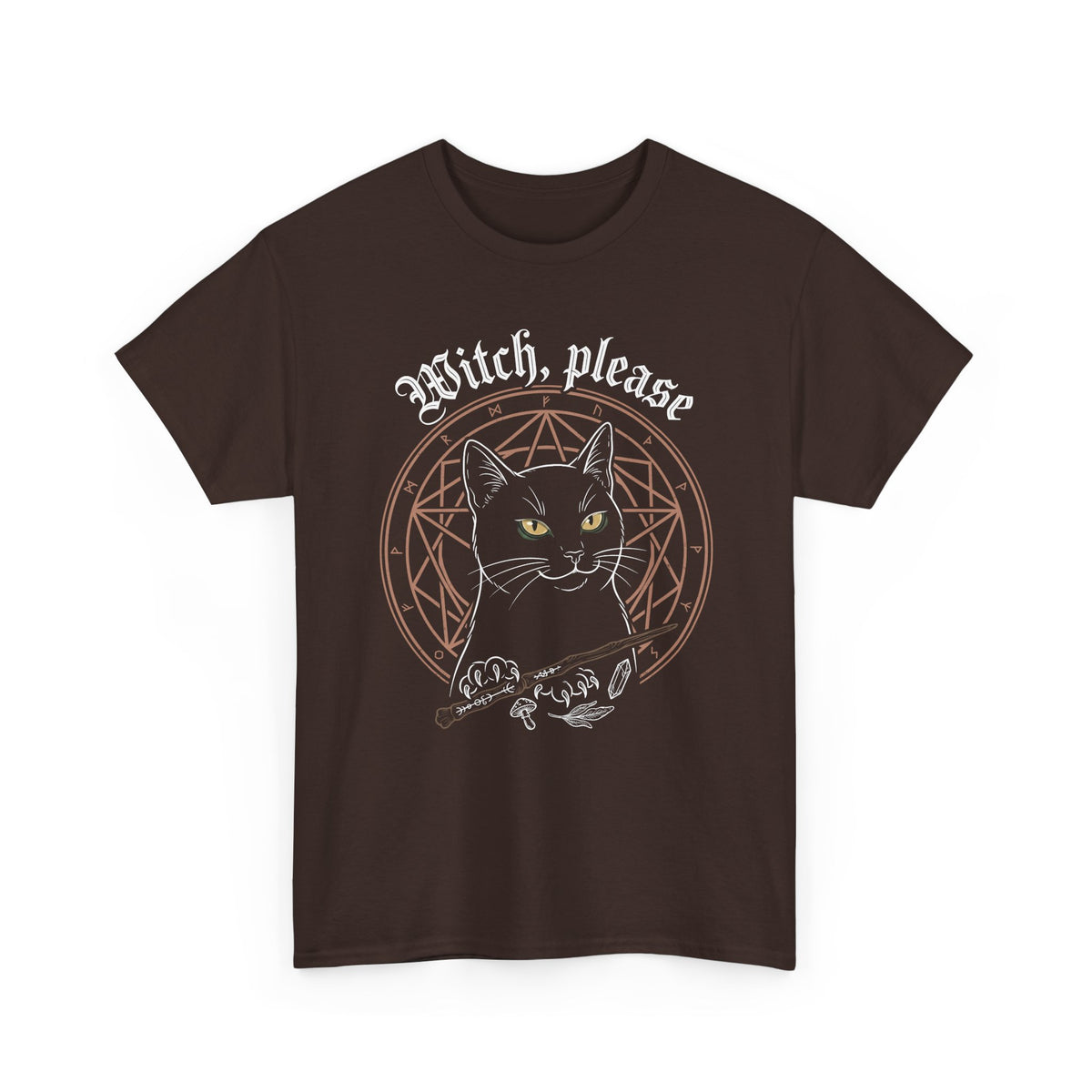 Witch, Please Black Cat Club T-Shirt