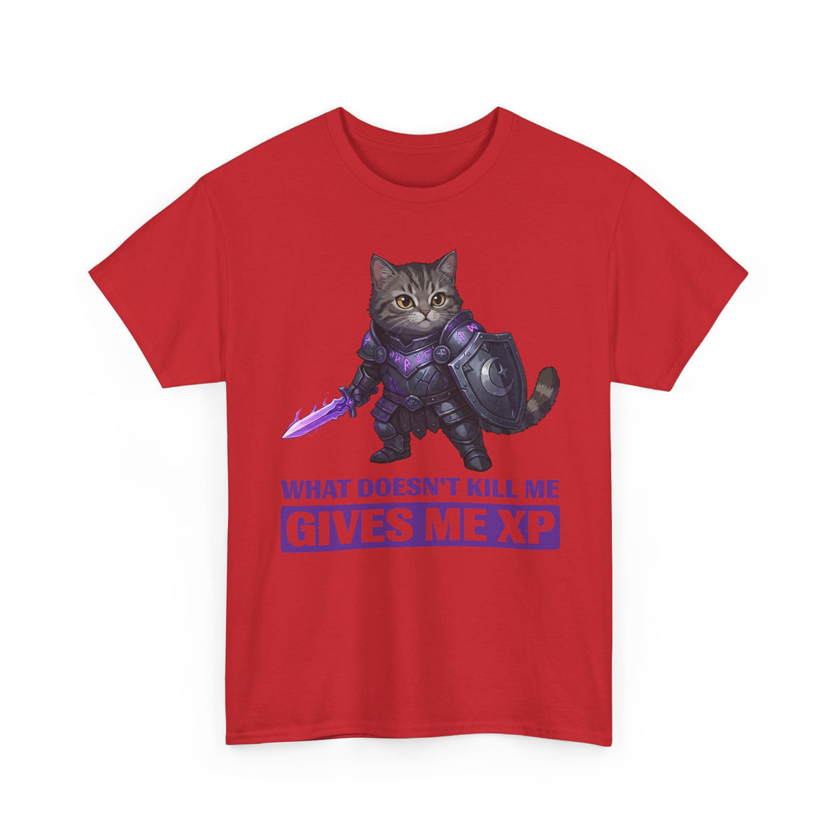 What Doesn't Kill Me Gives Me XP Cat T-Shirt