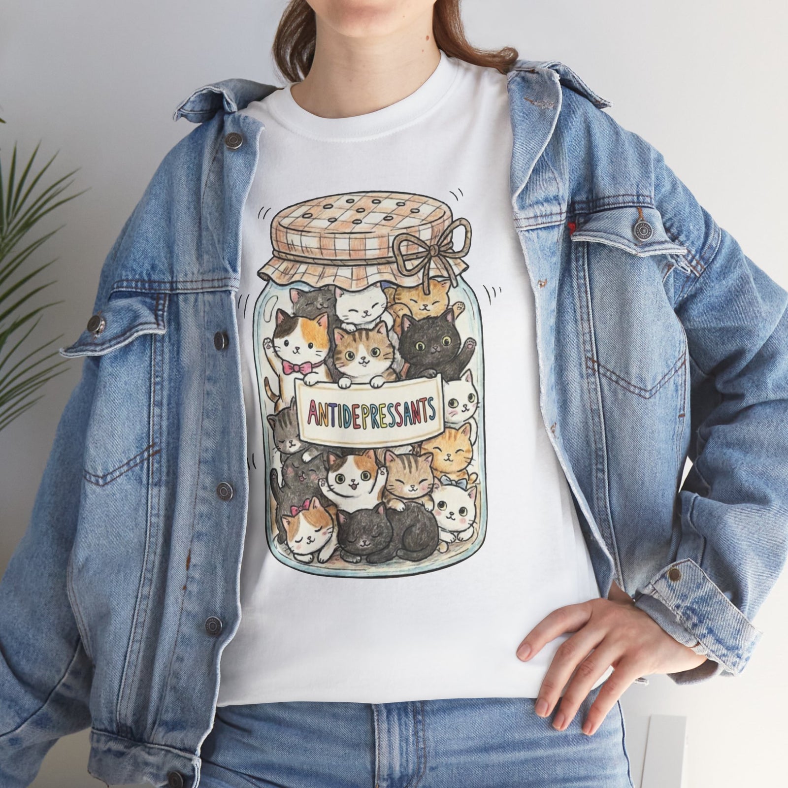 Cats Are My Antidepressants Tee — Funny Cat Lover Shirt