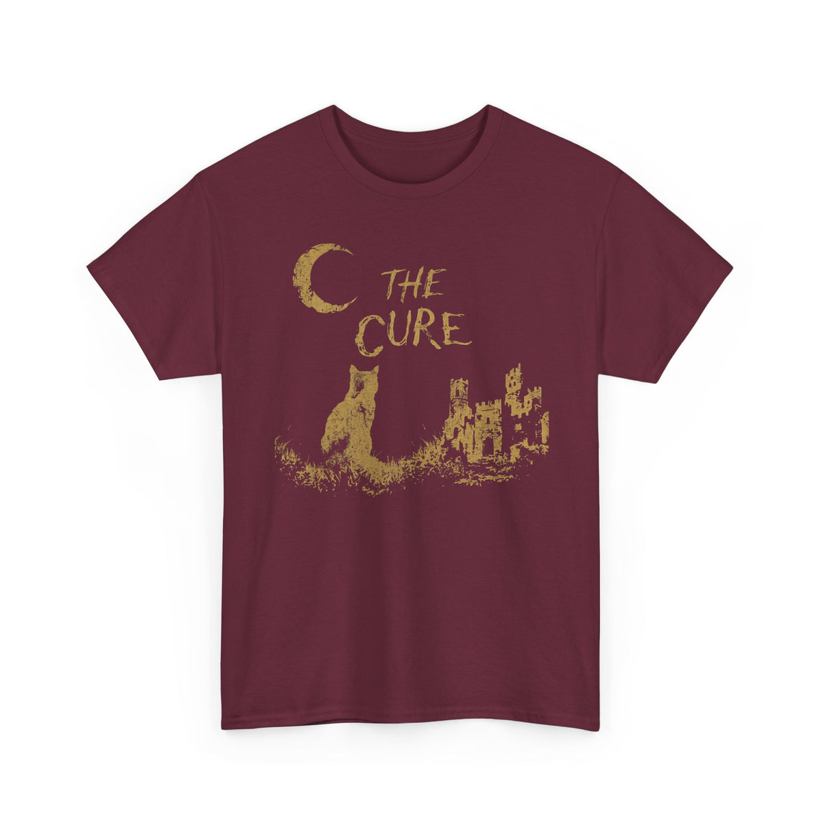 Goth Cat Lover T-Shirt — Goth Aesthetic Cat Tee