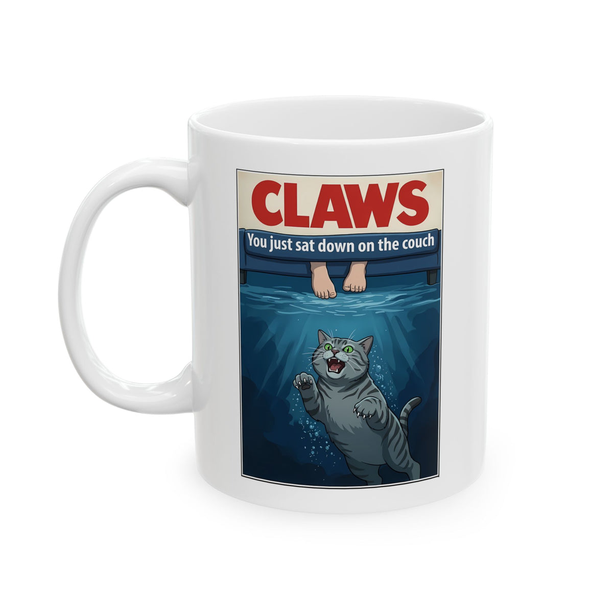 Cat's Claws Ceramic Mug