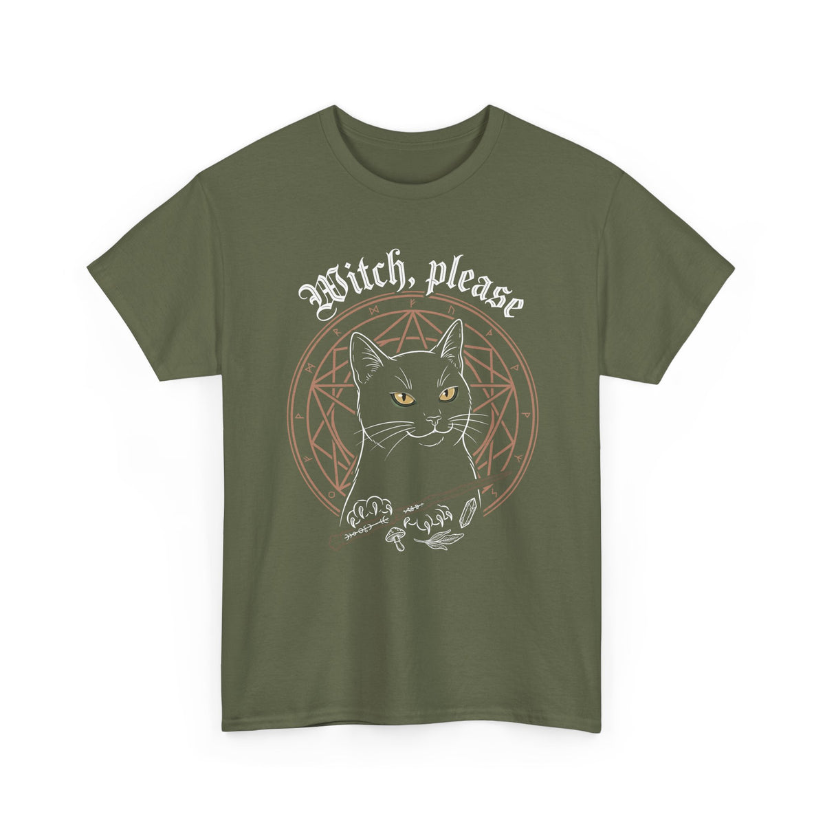 Witch, Please Black Cat Club T-Shirt