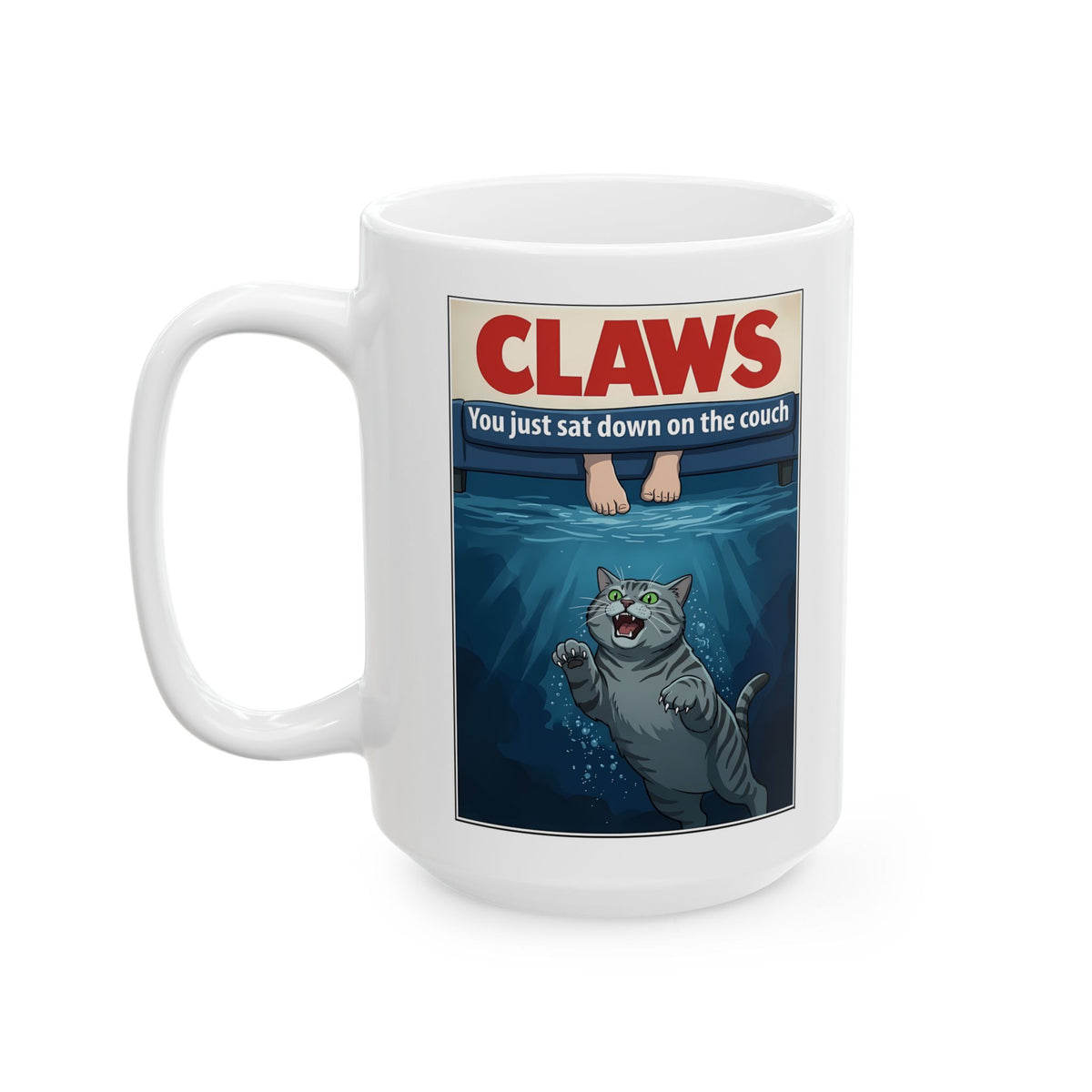 Cat's Claws Ceramic Mug