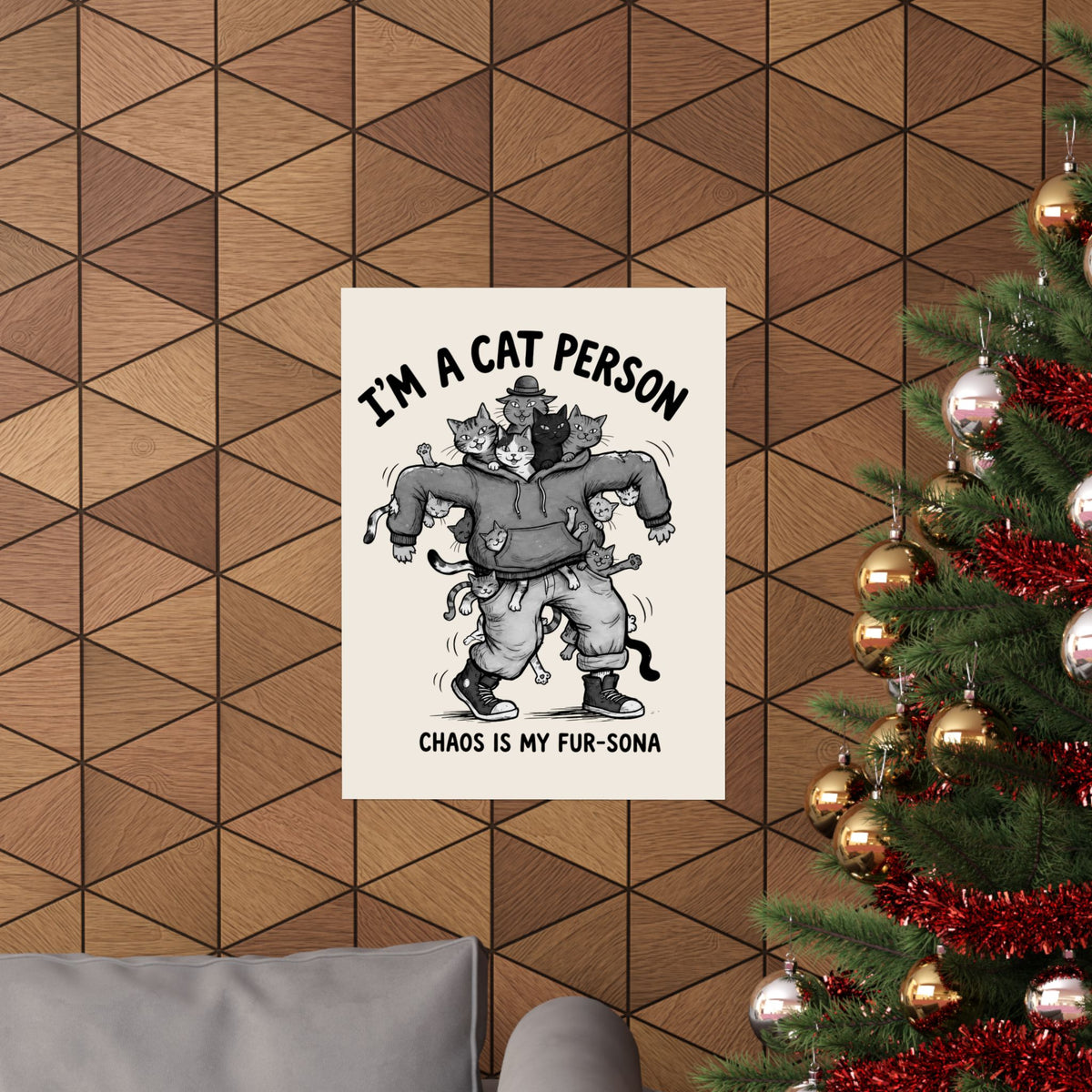 I'm A Cat Person Poster