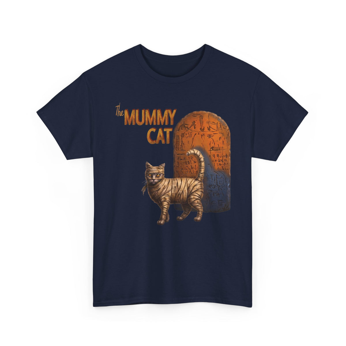 The Mummy Cat Movie Parody T-Shirt — Ancient Egyptian Mummy Feline Tee