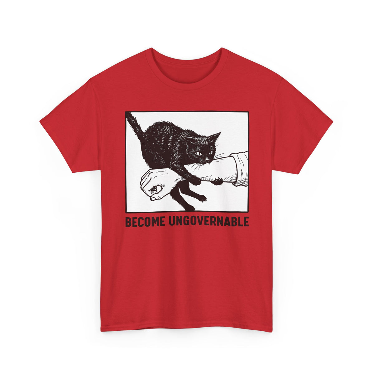 Become Ungovernable Cat T-Shirt
