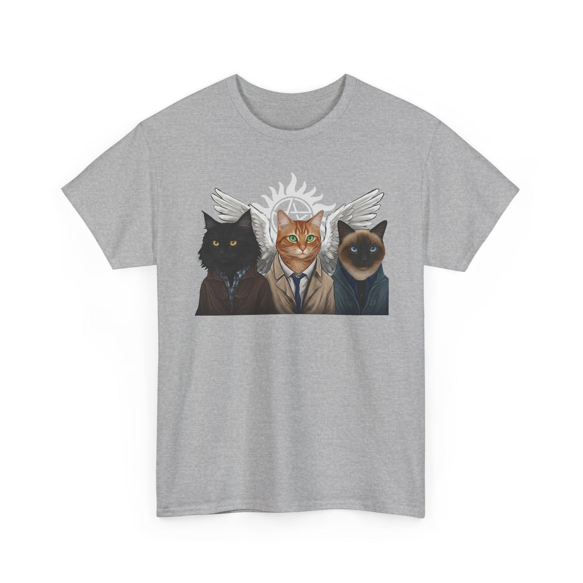 SuperCat Supernatural Cat T-Shirt — Mystical Cat Graphic Tee