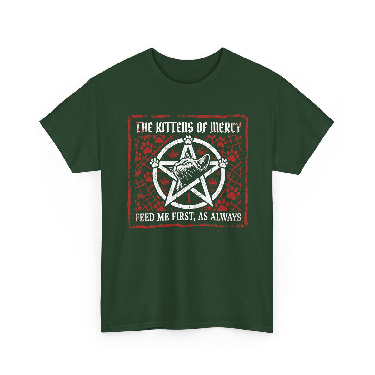 Kittens of Mercy T-Shirt Cute Kitten Rescue Tee