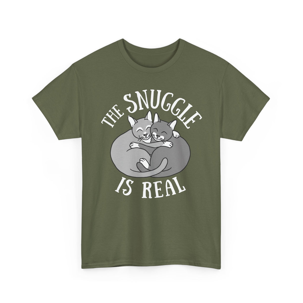 The Snuggle Is Real Cat Lover T-Shirt