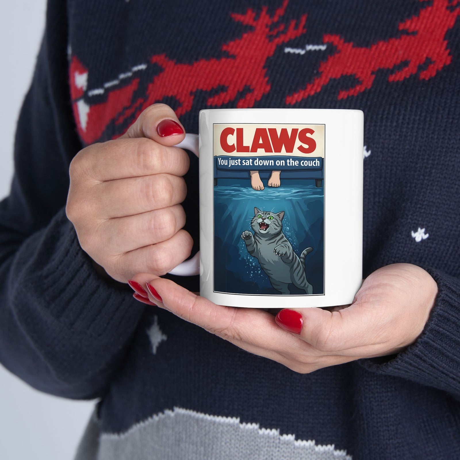 Cat's Claws Ceramic Mug