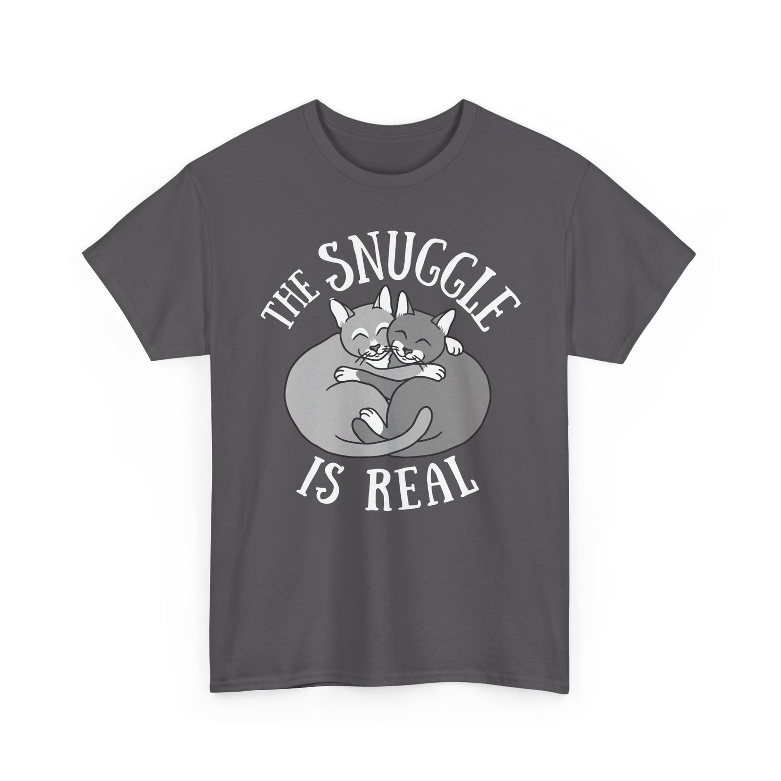The Snuggle Is Real Cat Lover T-Shirt