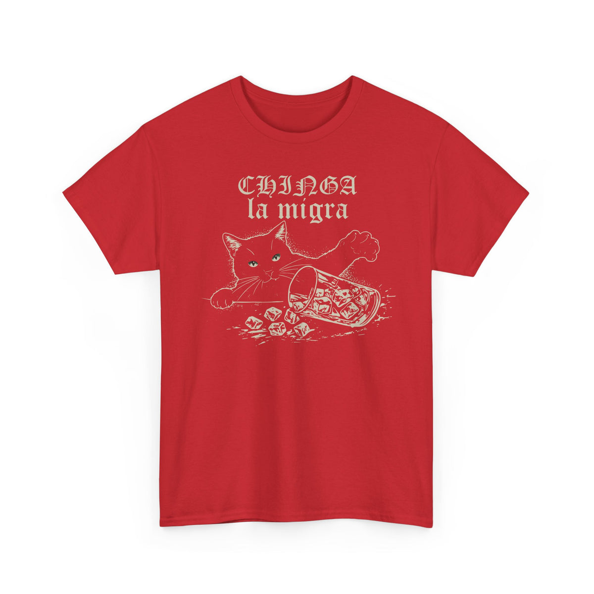 Chinga la migra Cat T-Shirt
