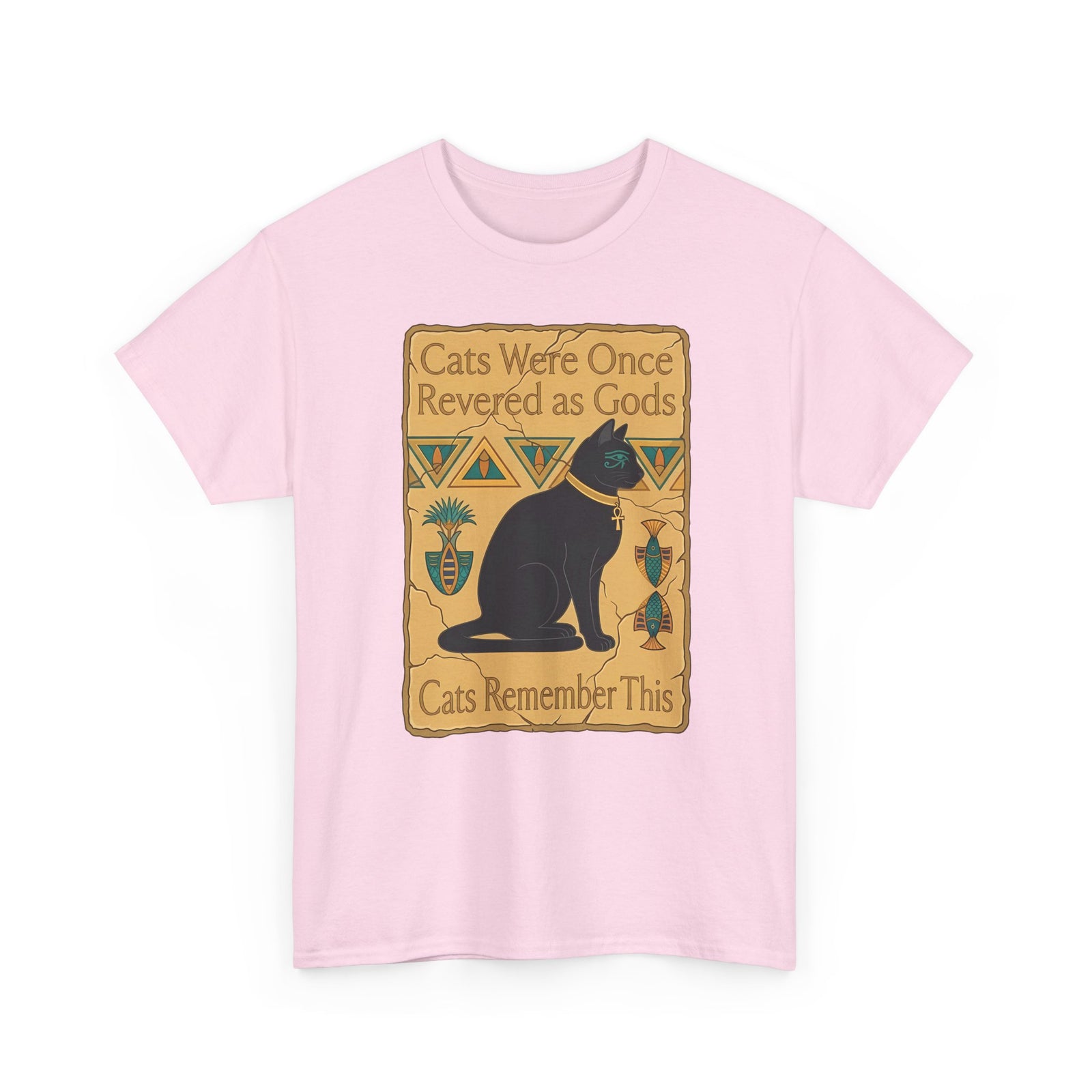 Cats Were Once Revered As Gods Tee — Funny Cat Quote T-Shirt for Cat Lovers