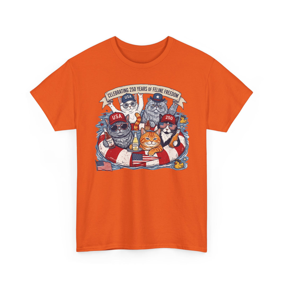 250 Years of Feline Freedom T-Shirt