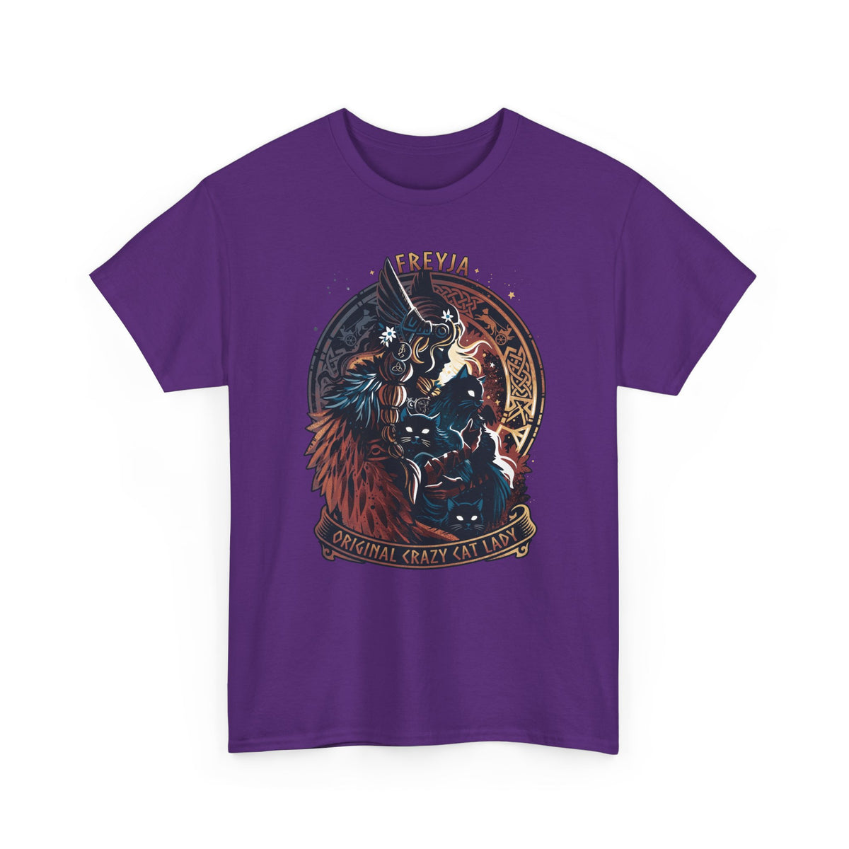 Crazy Cat Lady T-Shirt — Freyja Original Cat Lover Tee