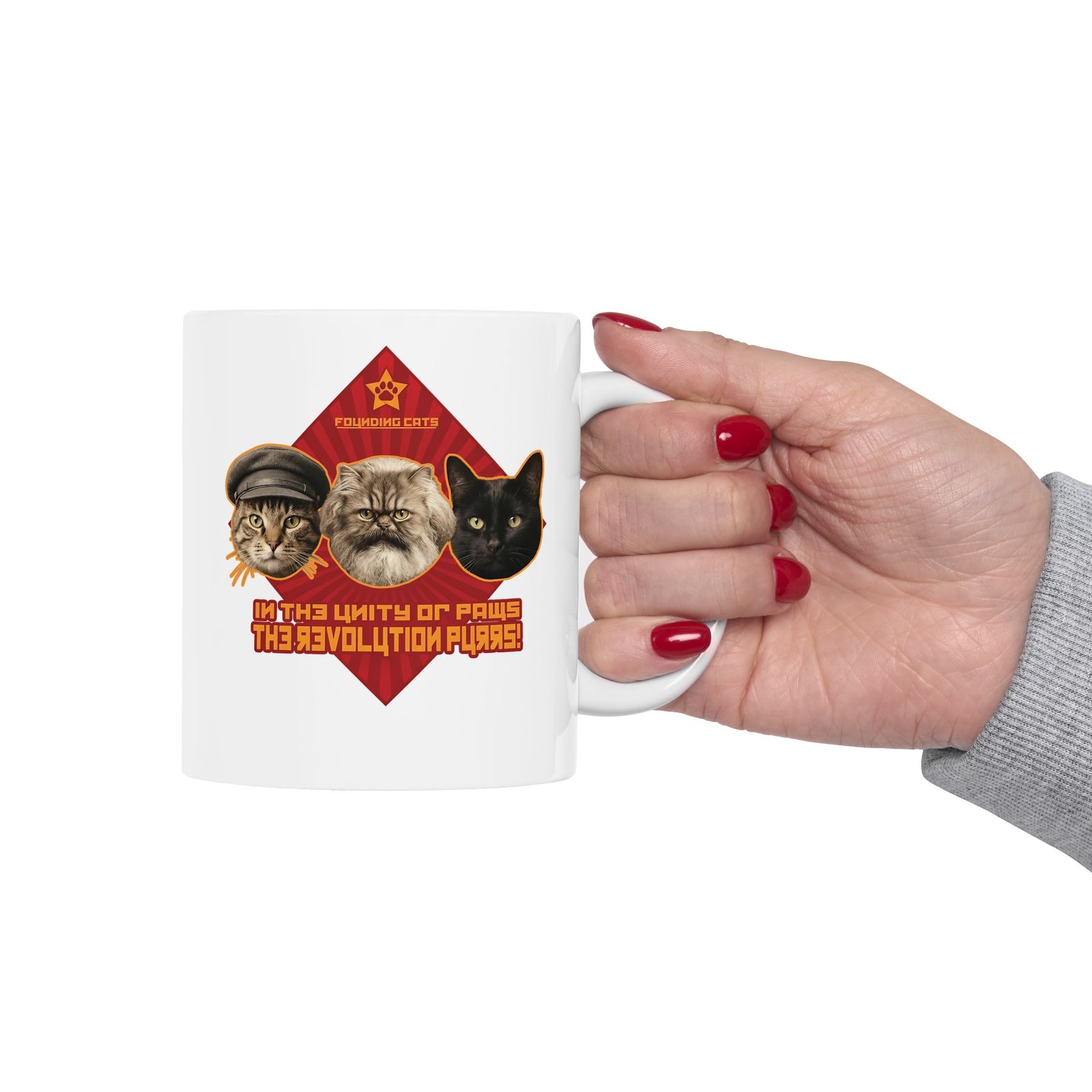 Founding Cats Ceramic Mug