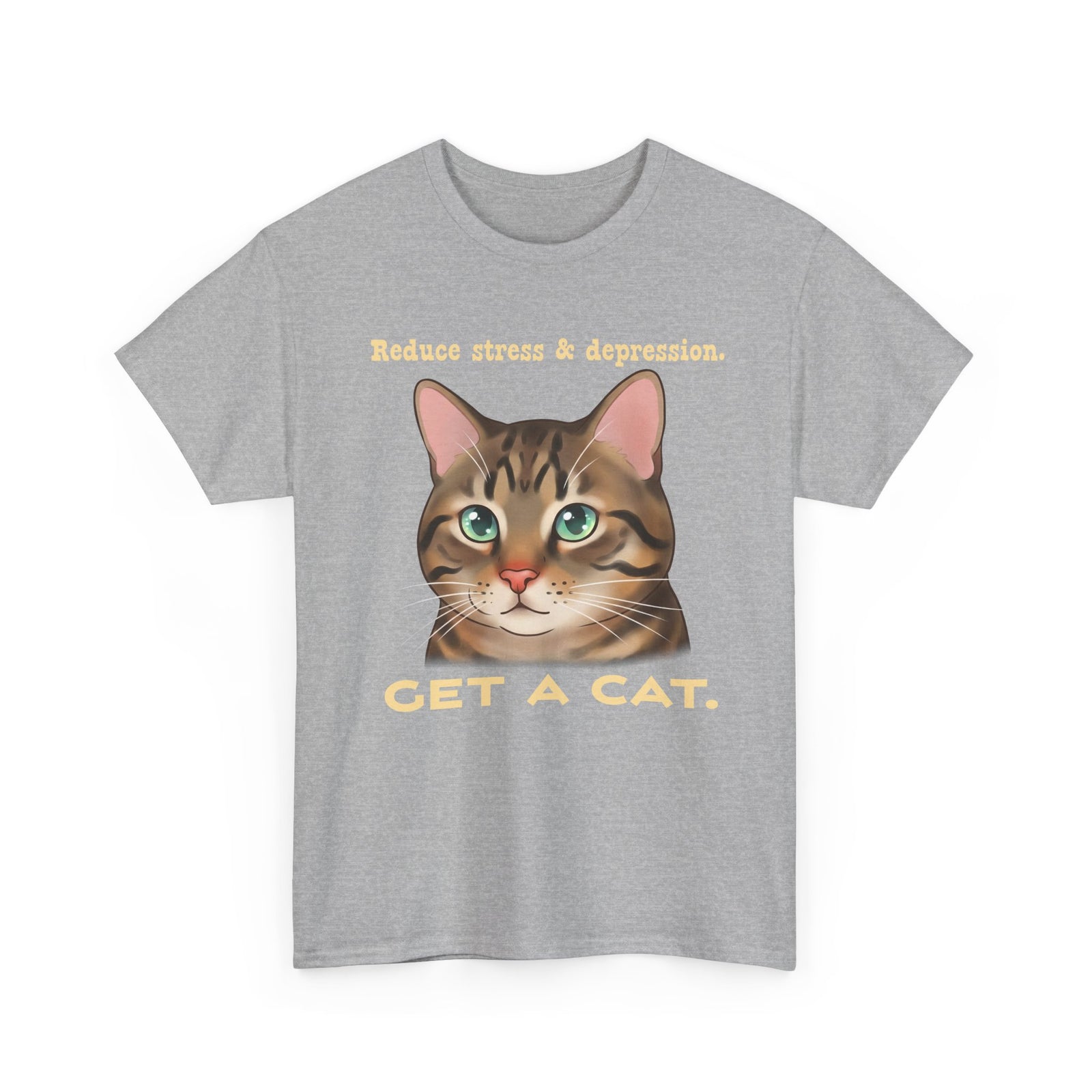 Get a Cat T-Shirt — Cute Cat Lover Tee