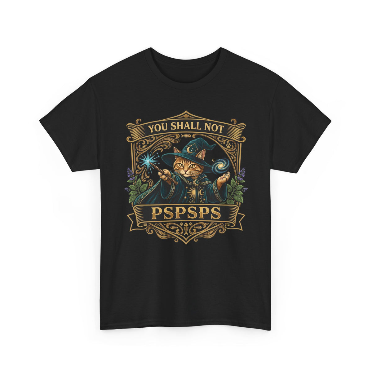 You Shall Not Pspsps Cat T-Shirt