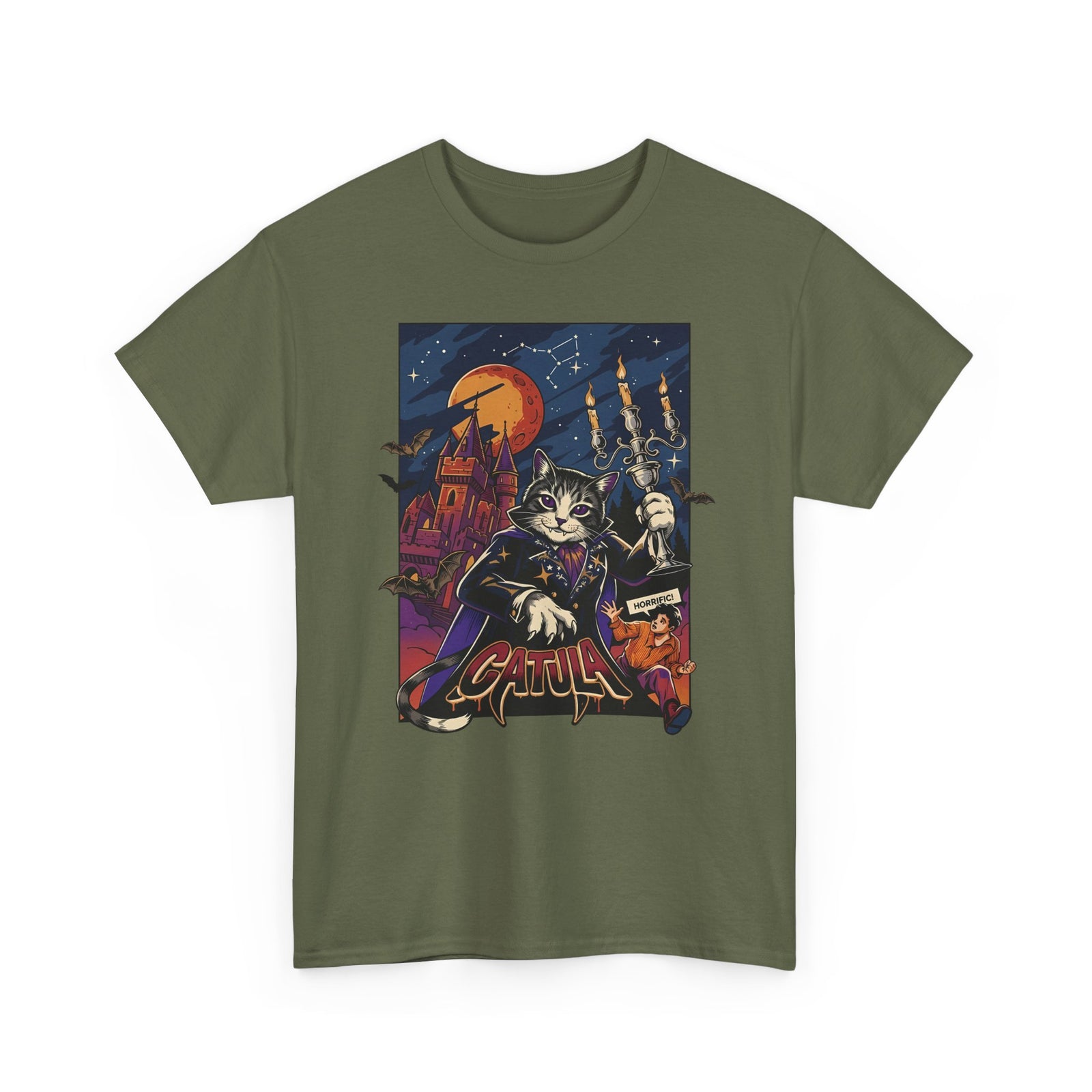 Catula Cat Dracula T-Shirt