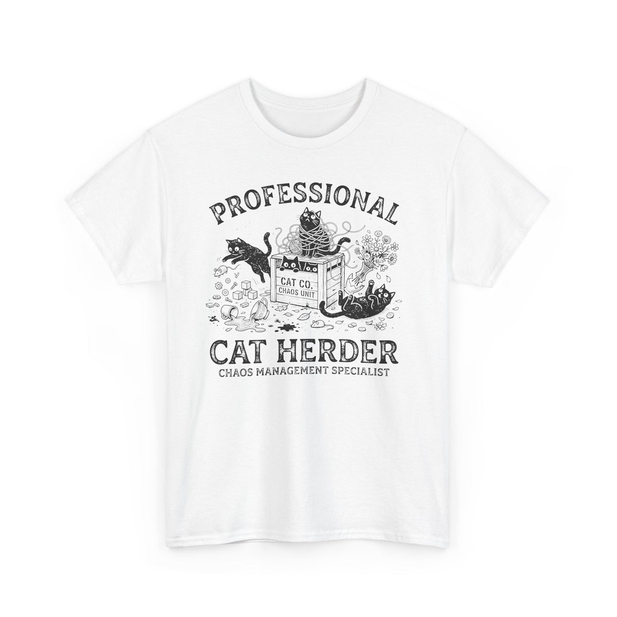 Professional Cat Herder T-Shirt