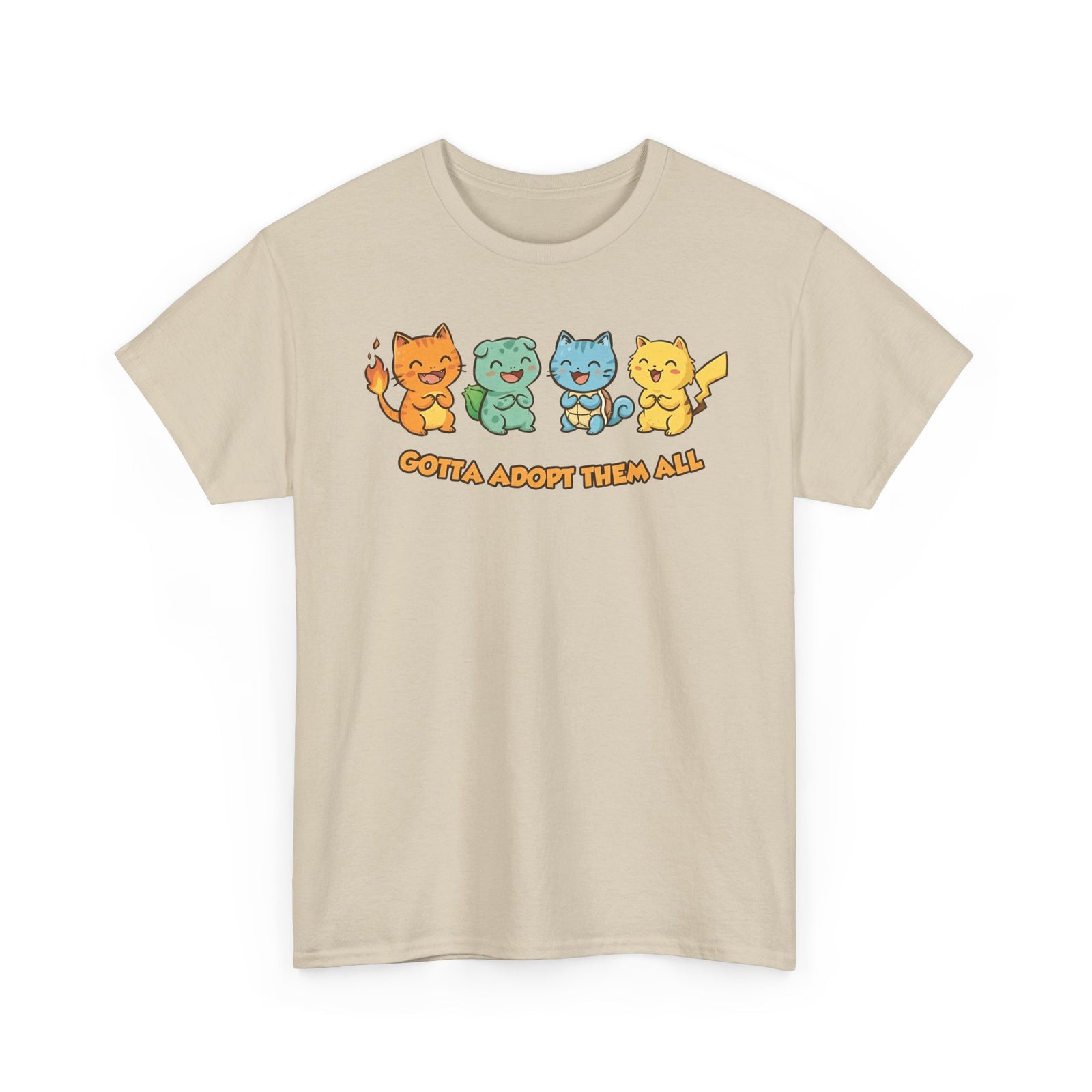 Gotta Adopt Them All Cat T-Shirt