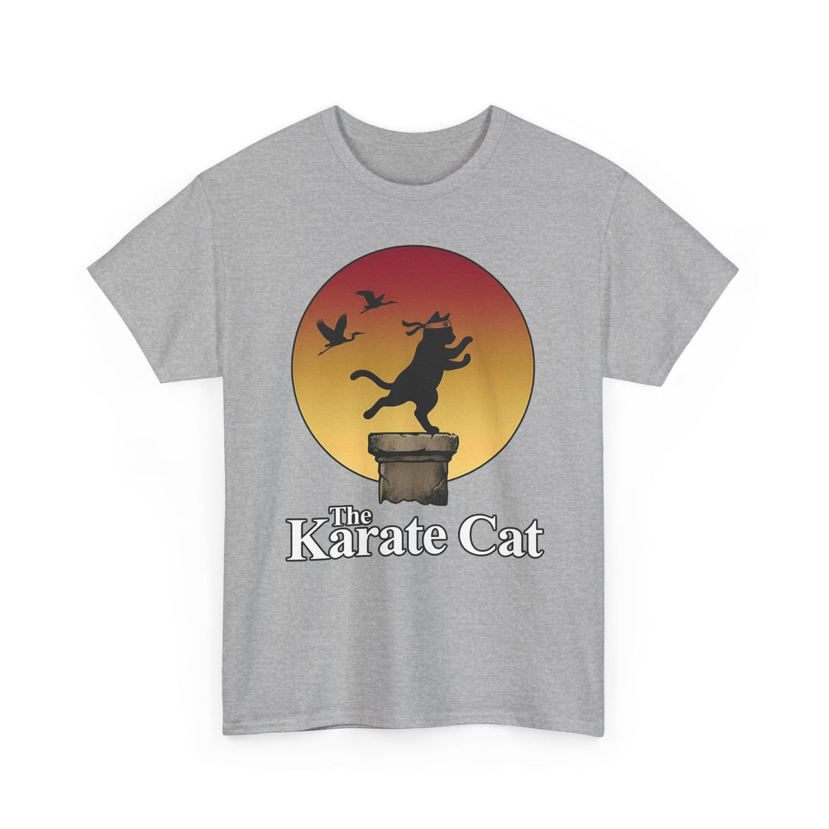 Karate Cat T-Shirt — Funny Martial Arts Cat Tee