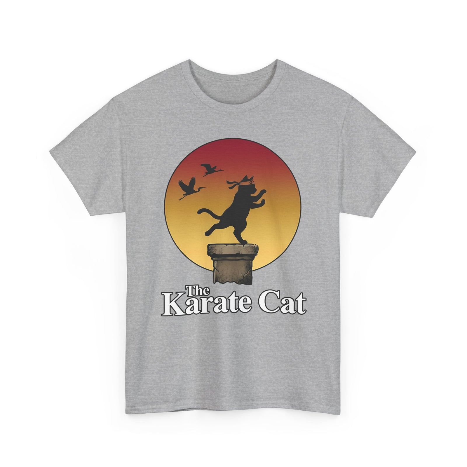 Karate Cat T-Shirt — Funny Martial Arts Cat Tee