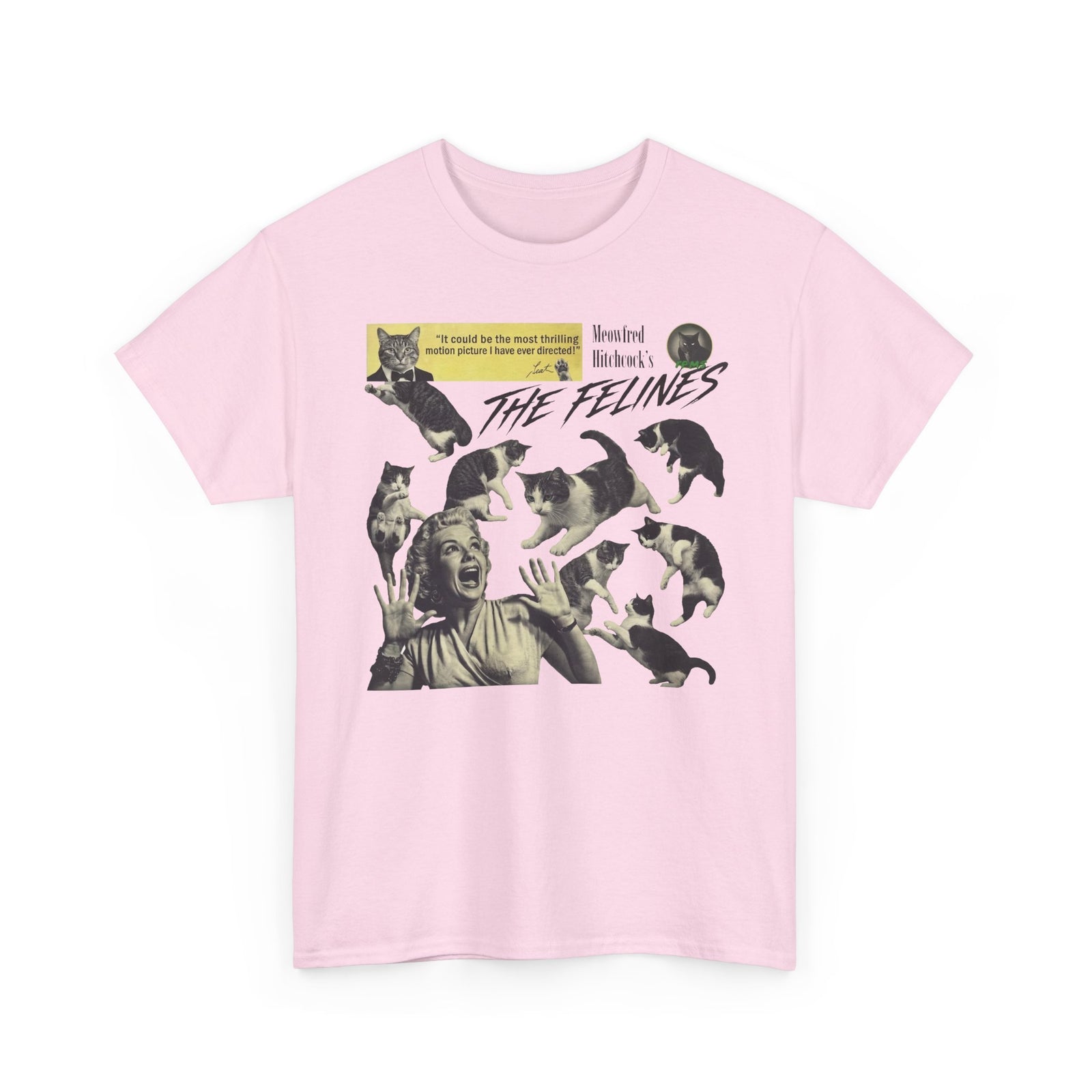 Retro Felines T-Shirt — Vintage Cat Graphic Tee