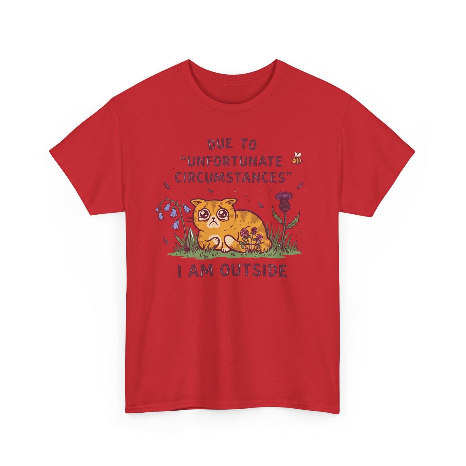 I'm Outside Funny Cat T-Shirt