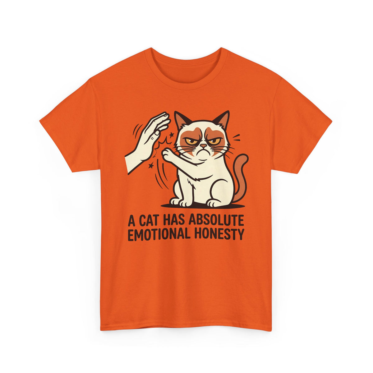 Funny Angry Cat Slap T-Shirt