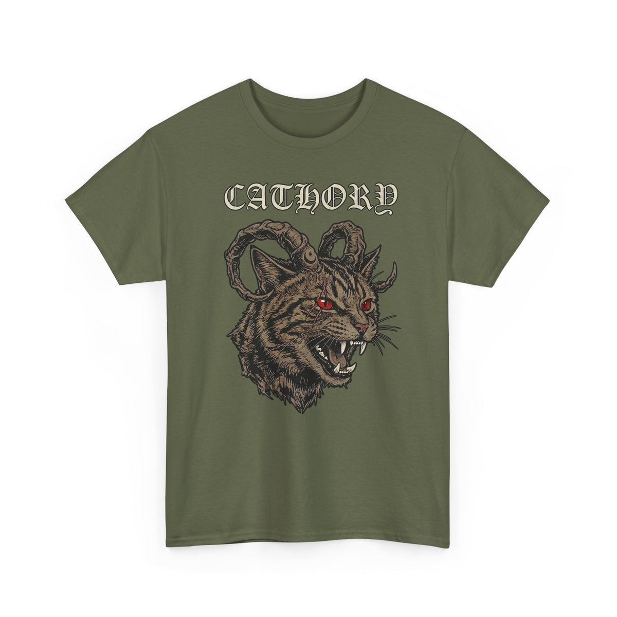 Catlord T-Shirt — Gothic Cat King Graphic Tee