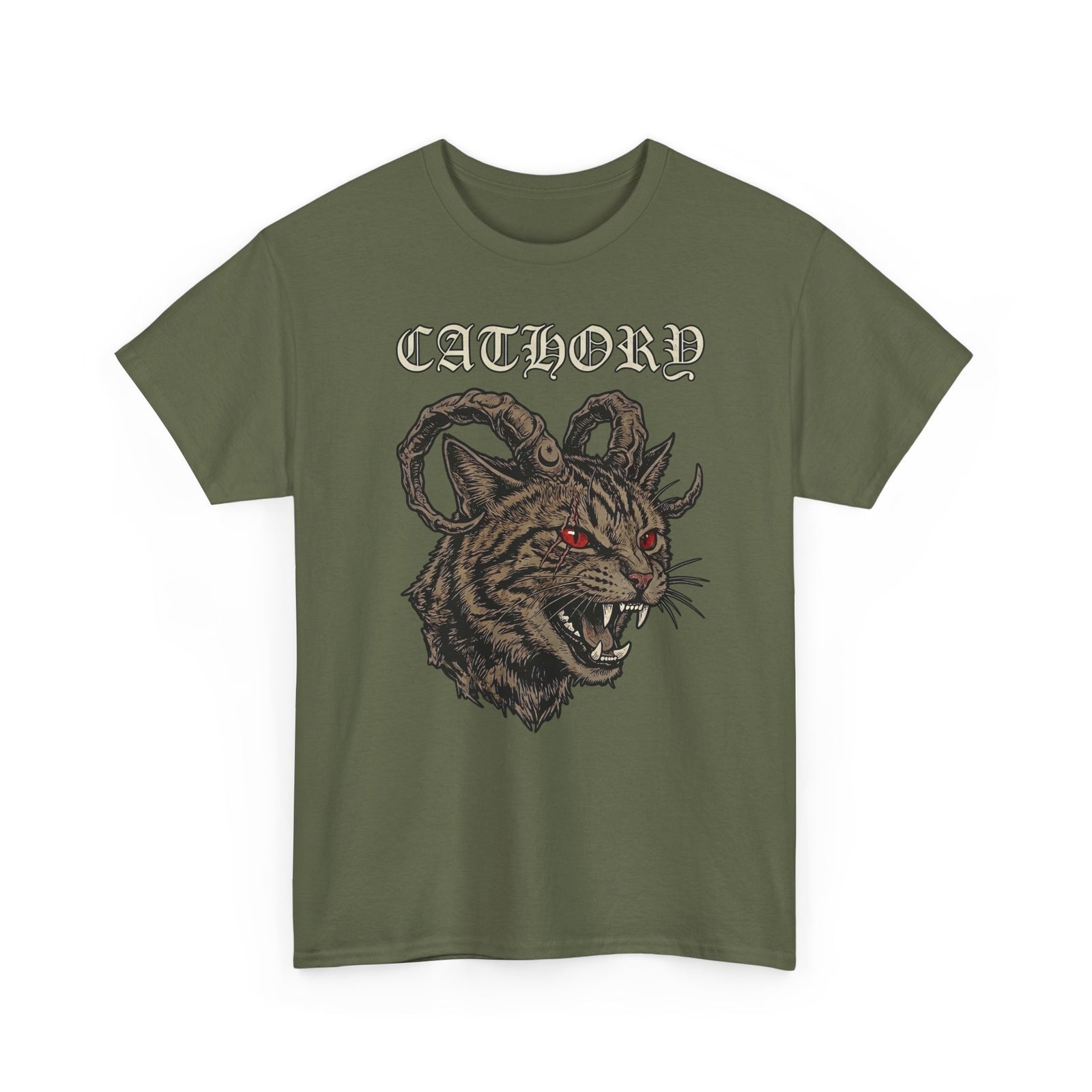 Catlord T-Shirt — Gothic Cat King Graphic Tee