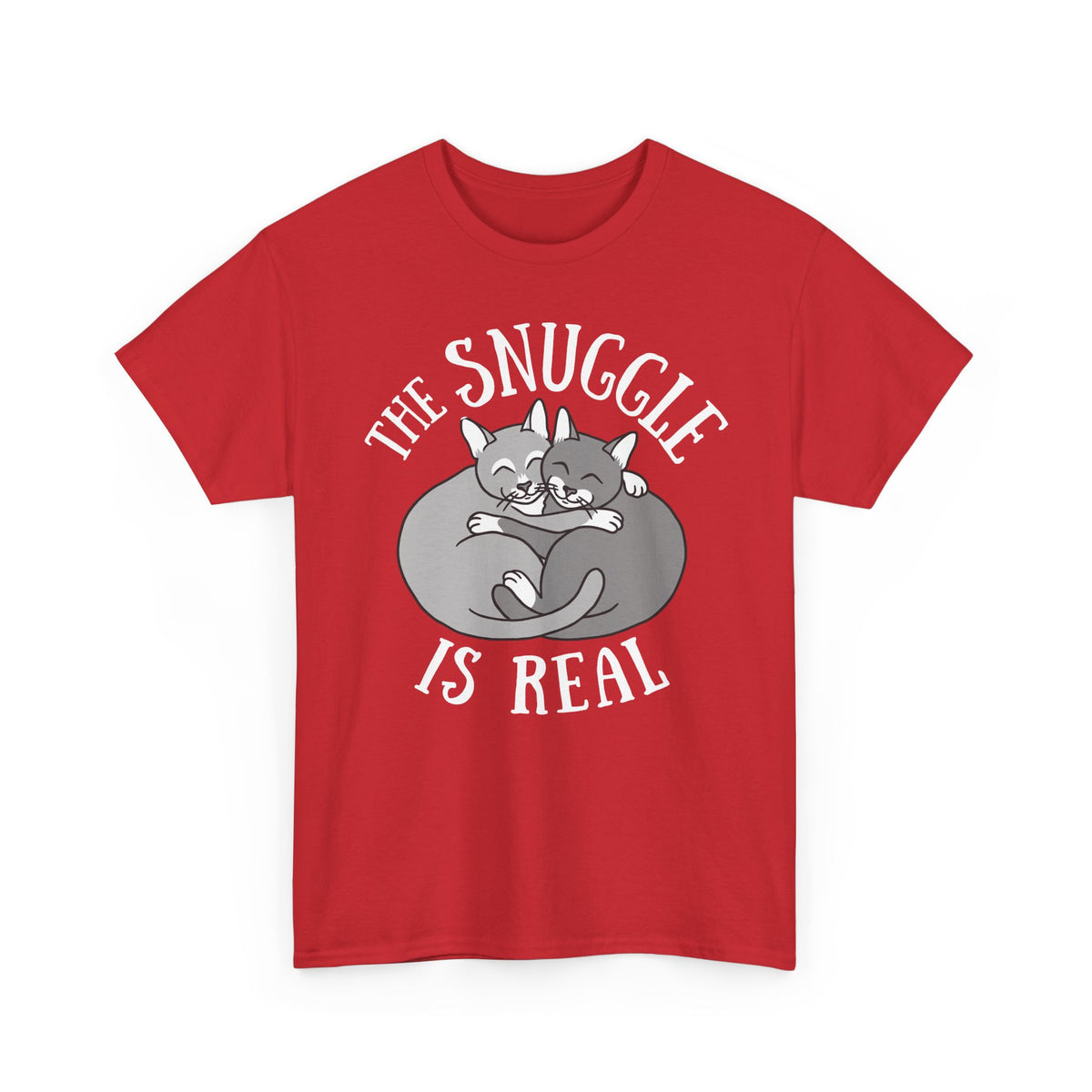 The Snuggle Is Real Cat Lover T-Shirt
