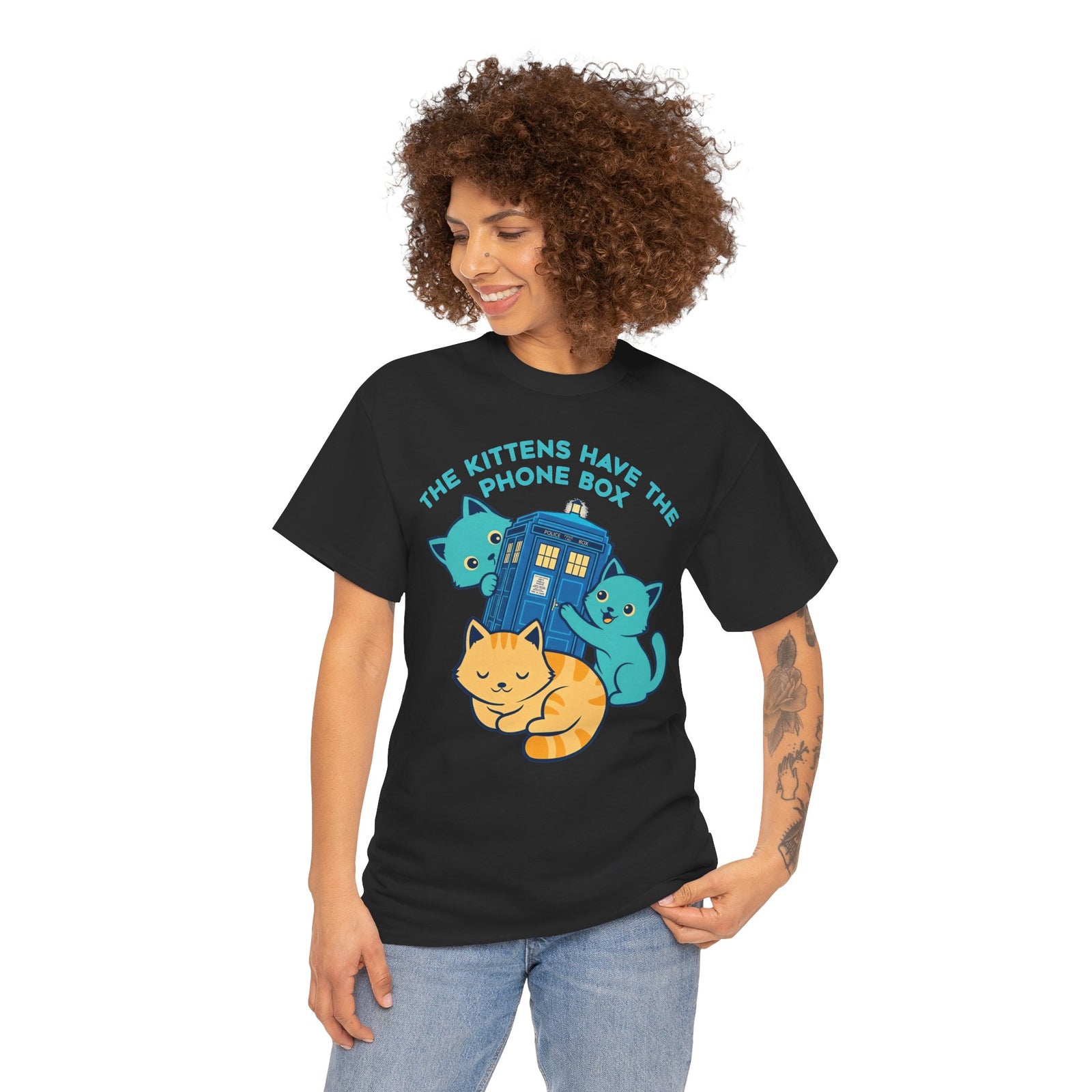 Kittens Have the Phone Box T-Shirt