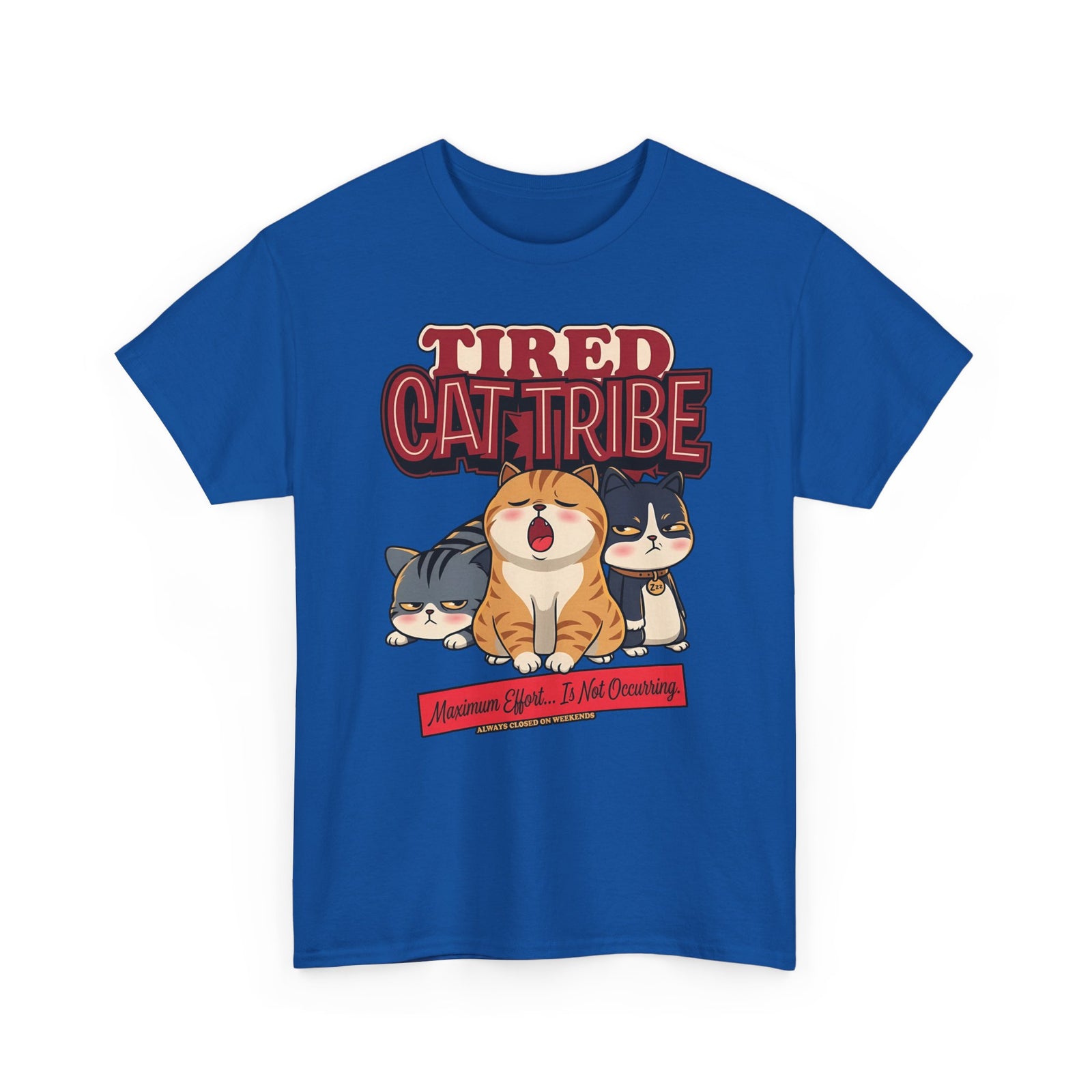 Tired Cat Tribe T-Shirt