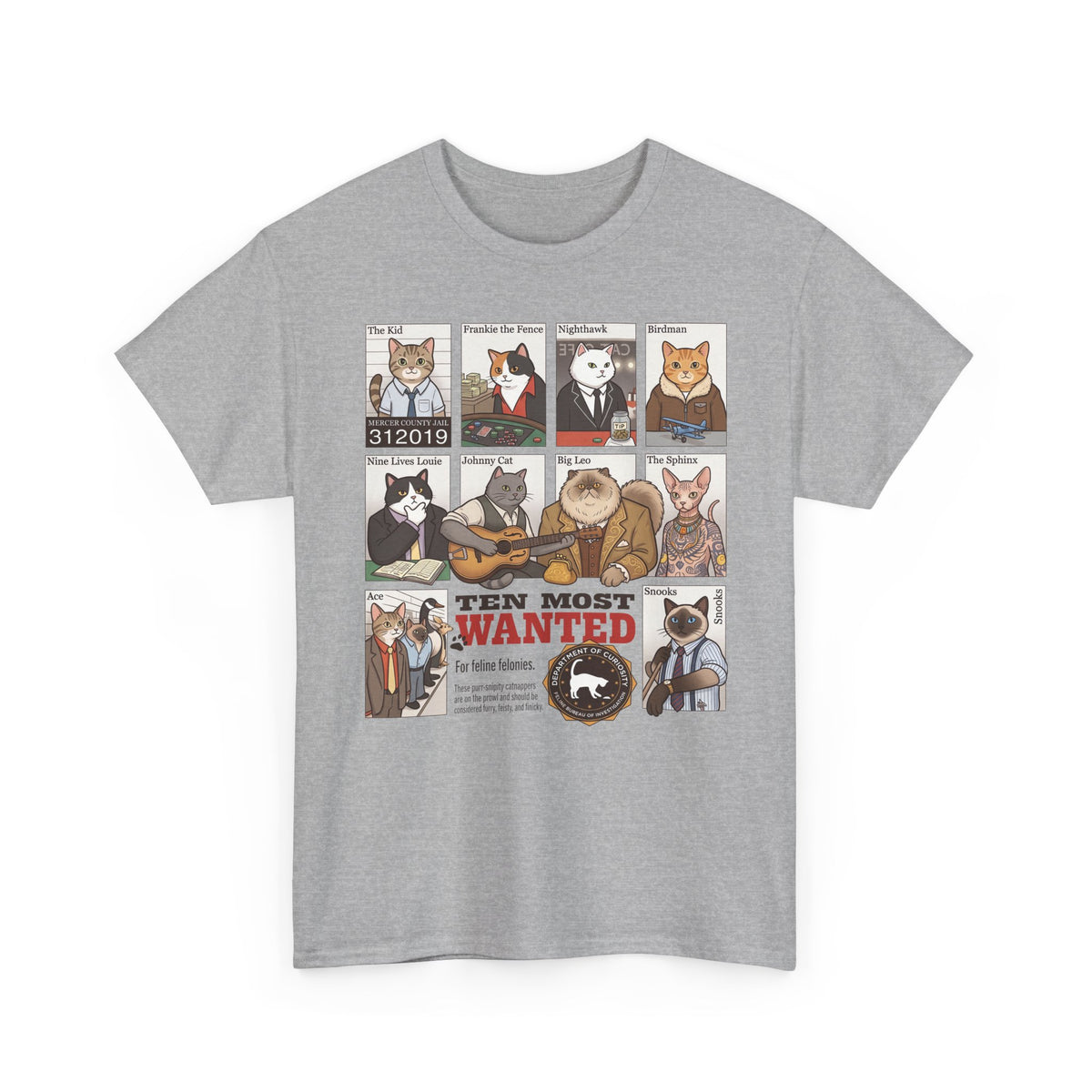 Cats Wanted T-Shirt — Funny Cat Lover Tee